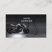 オートバイのオフィスカード 名刺 (裏面)