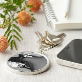 オートバイのオートバイは座席燃料タンクの写真を分けます キーホルダー (側面)