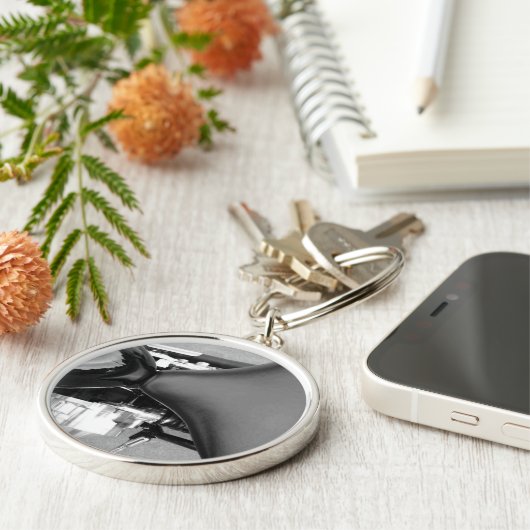 オートバイのオートバイは座席燃料タンクの写真を分けます キーホルダー (側面)