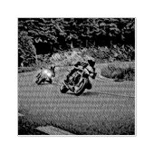 オートバイのギフト ラバースタンプ (インプリント)