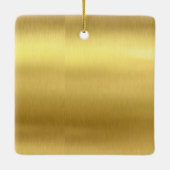 オートバイのクリスマスのオーナメントのサンタ セラミックオーナメント (裏面)