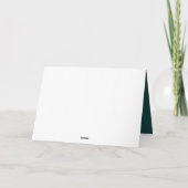 オートバイのクリスマスカードのサンタ シーズンカード (裏面)