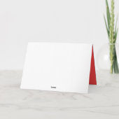 オートバイのクリスマスカードのサンタ シーズンカード (裏面)