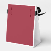 オートバイのクリスマスギフトの箱にサンタ フェイバーボックス (裏面サイド)