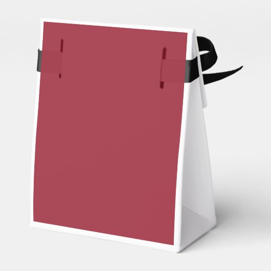 オートバイのクリスマスギフトの箱にサンタ フェイバーボックス (裏面サイド)