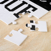 オートバイのコレクションのロゴ ジグソーパズル (側面)