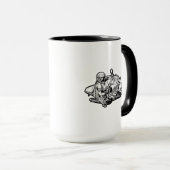 オートバイのコーヒーマグ マグカップ (正面右)