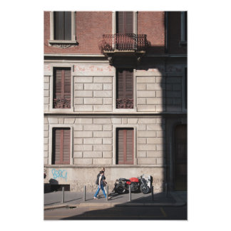 オートバイのサンシャイン フォトプリント           