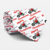オートバイのサンタのタイ ネクタイ (ロール)