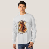 オートバイのスピードウェイレーシングトライアル – 男子Tシャツ Tシャツ (正面フル)