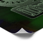 オートバイのディコルの壁 ポスター (角)