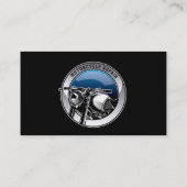 オートバイのドライビングスクールの授業 名刺 (裏面)