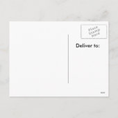 オートバイのバレンタインデーの郵便はがき シーズンポストカード (裏面)