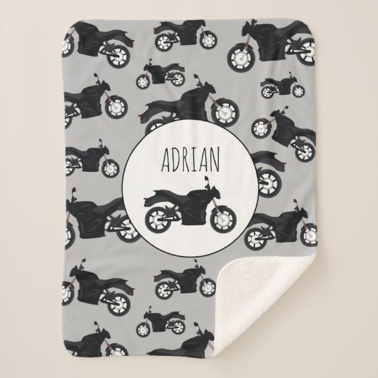 オートバイのパタカスタマイズーン名 シェルパブランケット (正面)