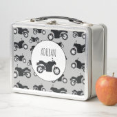 オートバイのパタカスタマイズーン名 メタルランチボックス (インサイチュ)