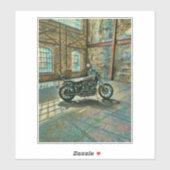 オートバイのプレゼント シール (シート)