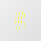 オートバイのヘルメットの爪スクラッチマークのシール ウィンドウサイン (シート)