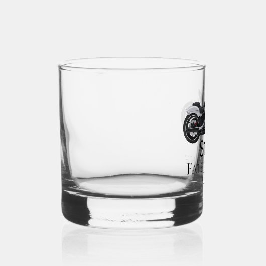 オートバイのメンズグロムスマン新郎ギフトの父 ウイスキーグラス (右)