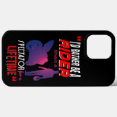 オートバイのライダーの生活：乗る、見ない Case-Mate iPhoneケース (裏面 (横))