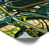 オートバイのライダー向けのギフト ポスター (角)