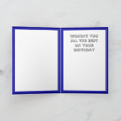 オートバイのライダー カード (内部)