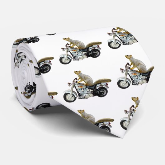 オートバイのリス ネクタイ (ロール)