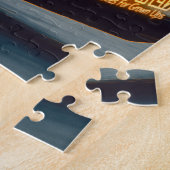 オートバイのレーサー ジグソーパズル (側面)