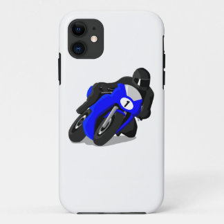 オートバイのレーサー iPhone 11 ケース