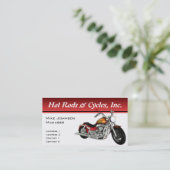 オートバイの名刺 名刺 (スタンド正面)