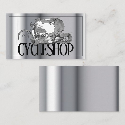 オートバイの名刺 名刺 (正面/裏面)