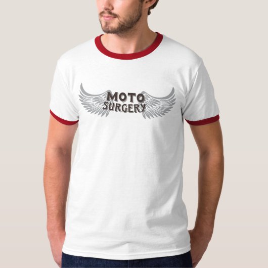 オートバイの外科 Tシャツ (正面)