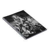 オートバイの女の子 ノートブック (右側)