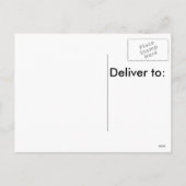 オートバイの幸せなバレンタインデーの郵便はがき シーズンポストカード (裏面)