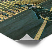 オートバイの恋人ギフト ポスター (角)