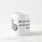 オートバイの旅 コーヒーマグカップ (中央)