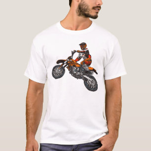オートバイの競争 Tシャツ