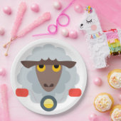 オートバイの羊 ペーパープレート (パーティー)