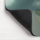 オートバイの美しい女性\トルネード マウスパッド (コーナー)