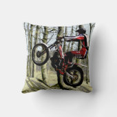 オートバイの試験のライダーの正方形のクッション クッション (裏面)