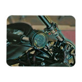 オートバイの贈り物 マグネット (横)