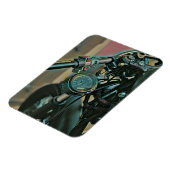 オートバイの贈り物 マグネット (左側)