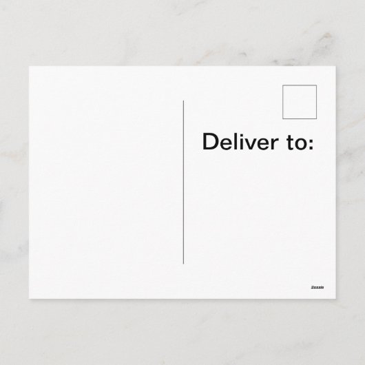 オートバイの郵便はがきのサンタ シーズンポストカード (裏面)