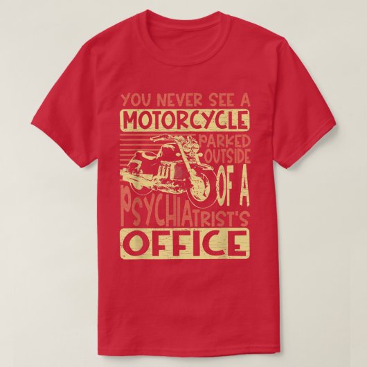 オートバイの駐車されたバイクの148を見たことはない Tシャツ (デザイン正面)