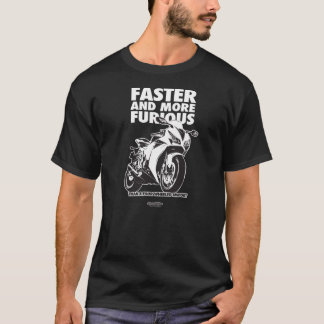 オートバイのTシャツ-より速いより激烈 Tシャツ