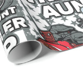 オートバイのTrikerの叔母さん ラッピングペーパー (ロールコーナー)