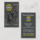 オートバイは名刺を疲れさせます 名刺 (正面/裏面)