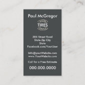 オートバイは名刺を疲れさせます 名刺 (裏面)