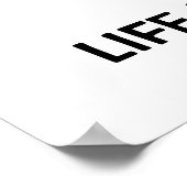 オートバイもしで美しい乗り物を楽しむ ポスター (角)