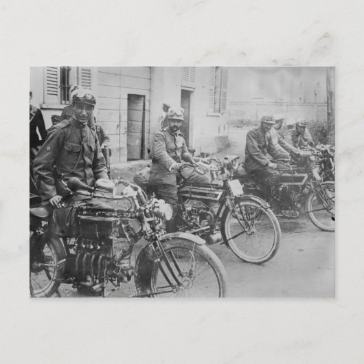 オートバイイタリアンスカッド ポストカード (正面)