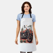 オートバイインデザートサボスウエスタンセット エプロン (着用した状態)